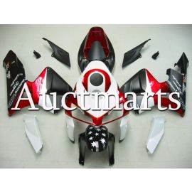 Red, Black And White Honda CBR600RR 2005-2006 Fairing Kit By Auctmarts P/N 1b236